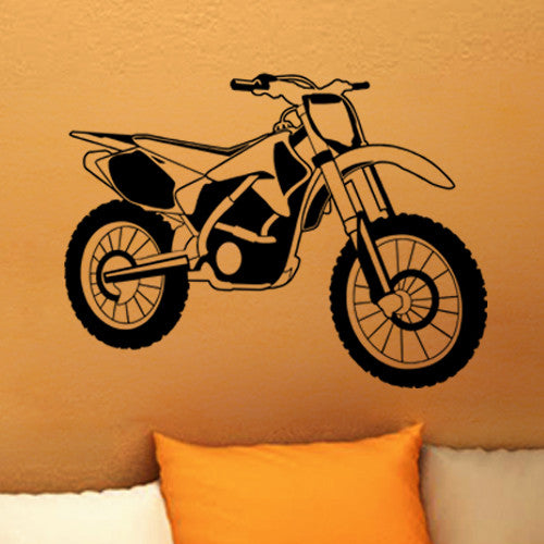 Motorcycle Dirt Bike 319 Vinyl Decor Decal Art Wall Sticker