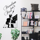 Freedom isnt Free vinyl wall decal