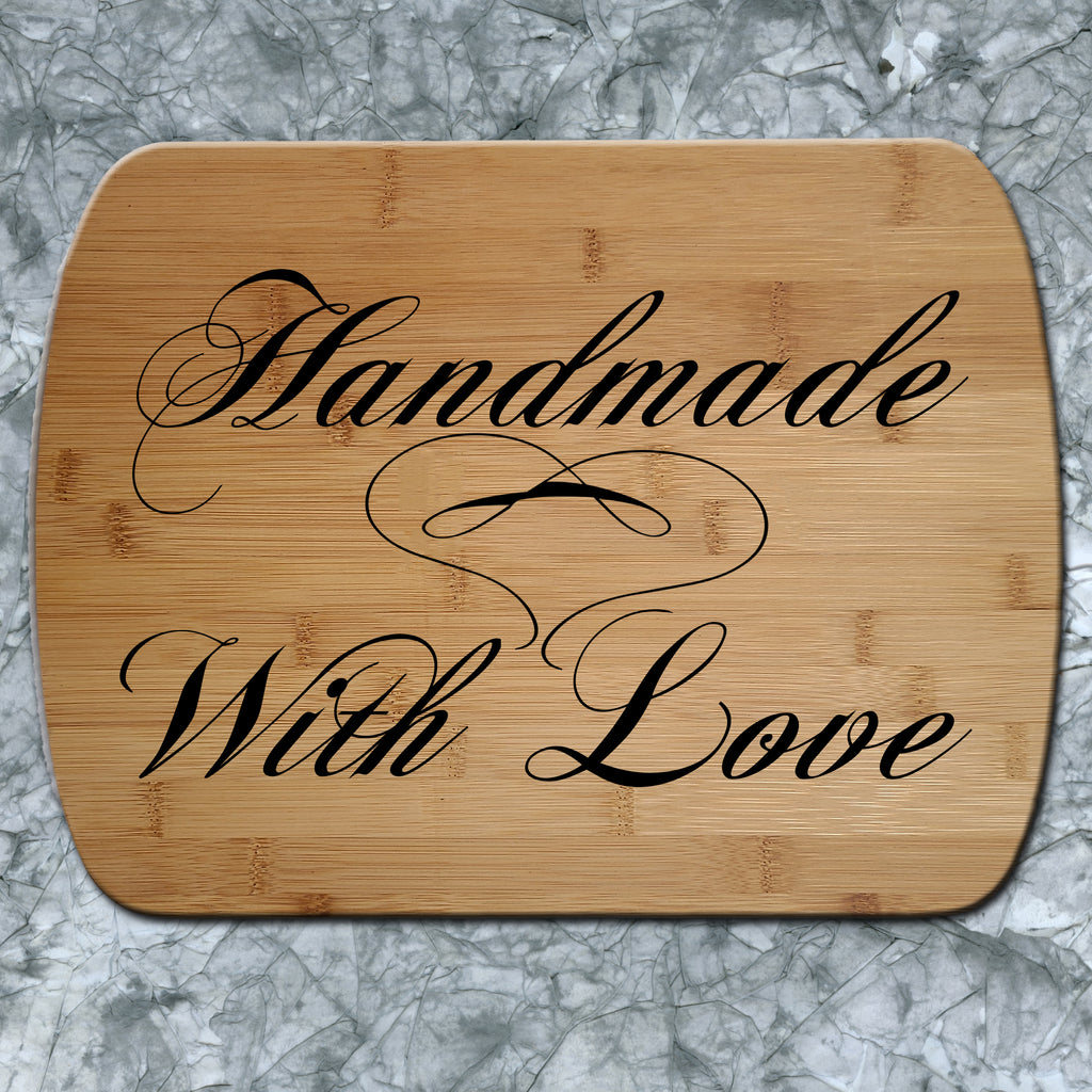 Handmade with Love Cutting Board