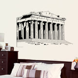 Parthenon Acropolis Short Vinyl Decal Wall Decor Art Sticker