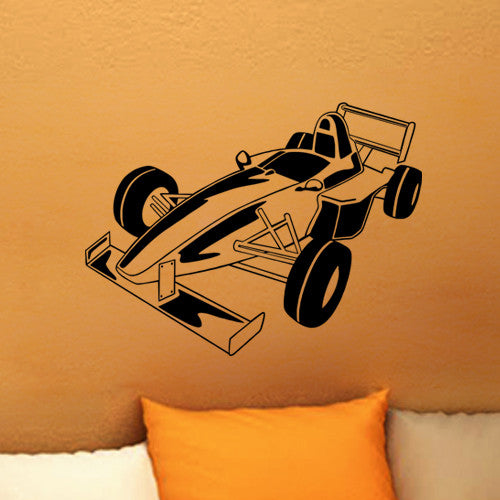 Race Car 307 Vinyl Decal Wall Decor Art Sticker